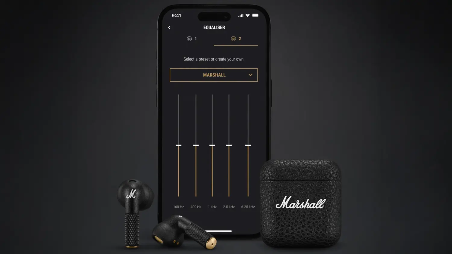 Aplikácia Marshall Bluetooth
