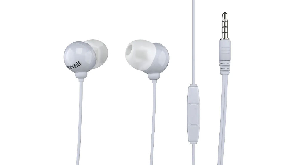 Slúchadlá Maxell PLUGZ+ MIC WHITE_01
