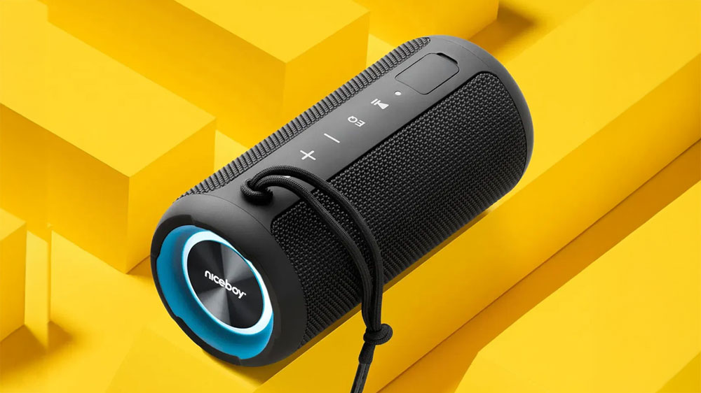 Reproduktor Niceboy Orion na žltom pozadí_03