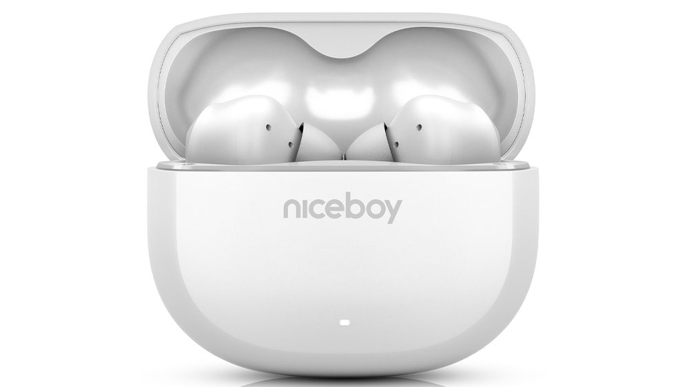 Bezdrôtové slúchadlá Niceboy Pins 4, biela_01