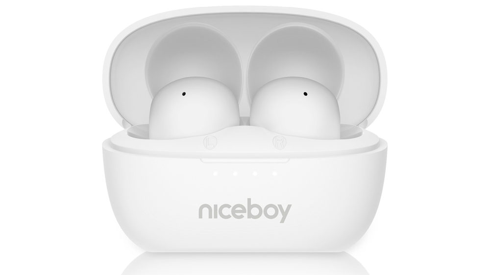 Bezdrátová sluchátka Niceboy Podsie 4 POP bílá