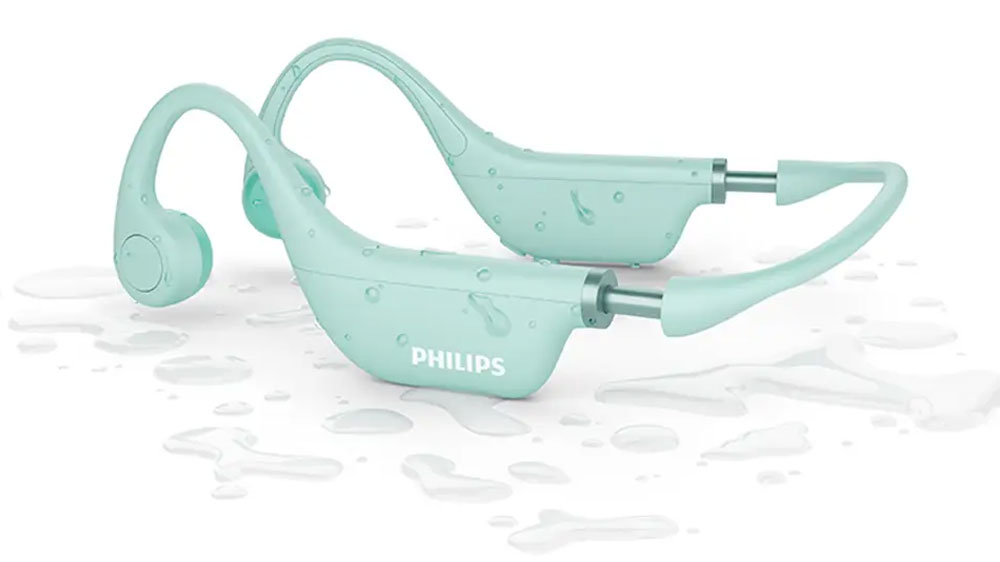 Dětsk&aacute; sluch&aacute;tka Philips TAK4607GR/00 v kontaktu s vodou_02