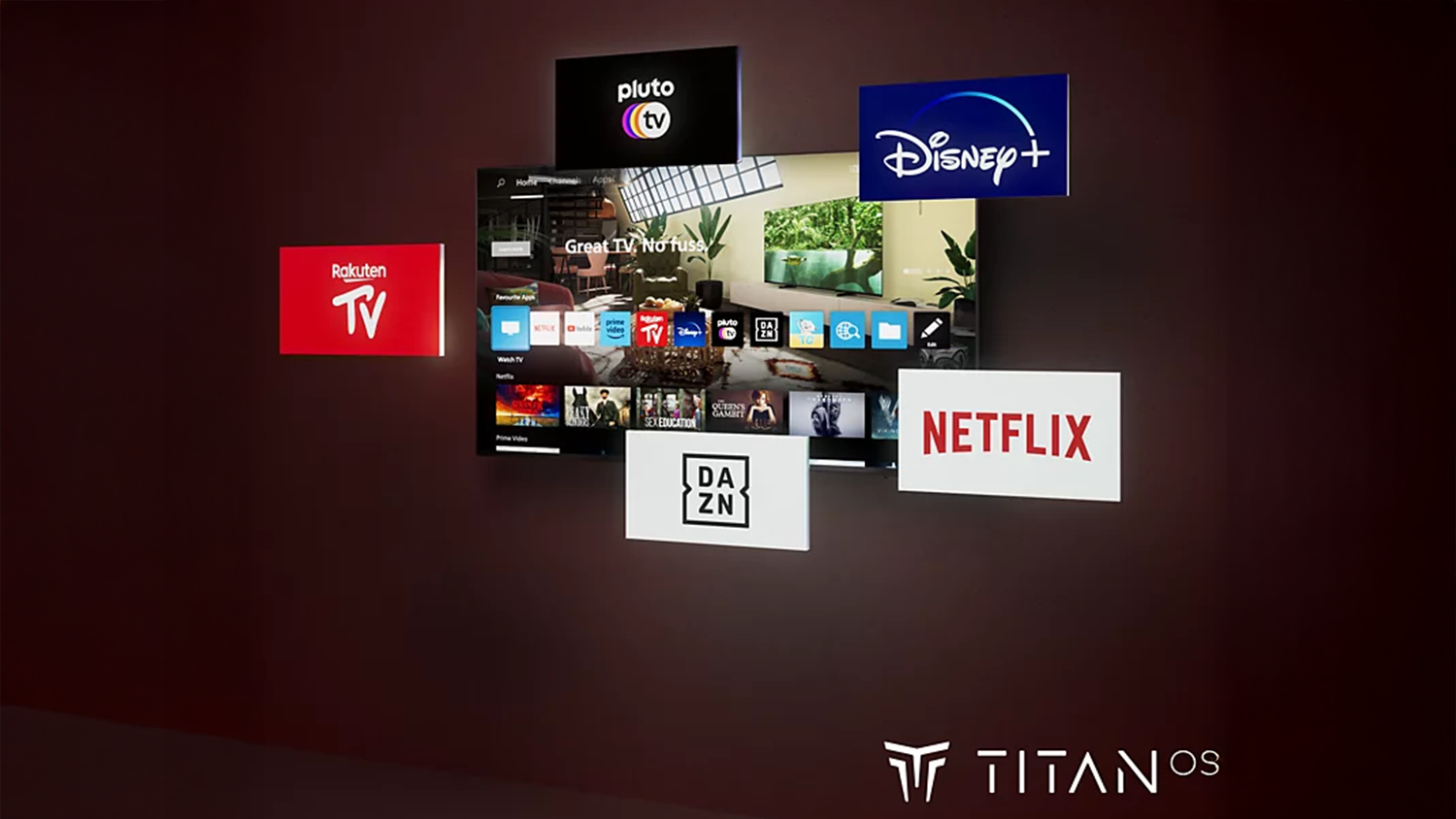 Vizualizace Titan OS