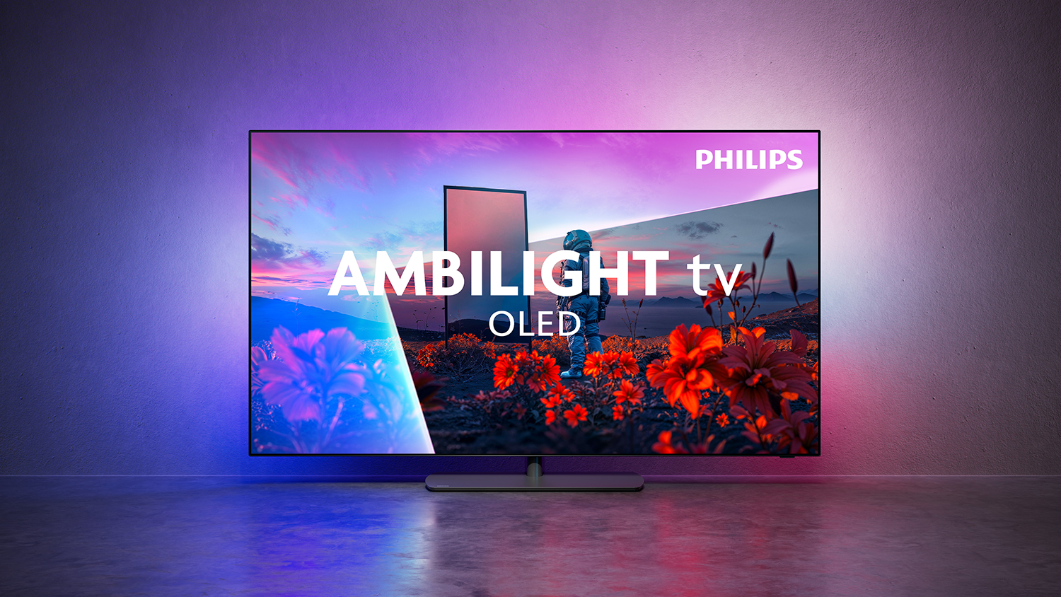 Televize Philips s Ambilight podsv&iacute;cen&iacute;m