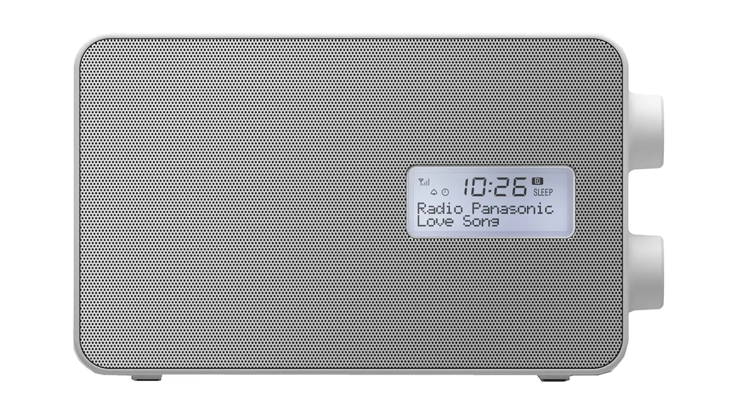 Predn&yacute; pohľad na r&aacute;dio Panasonic RF-D30BTEG-W.