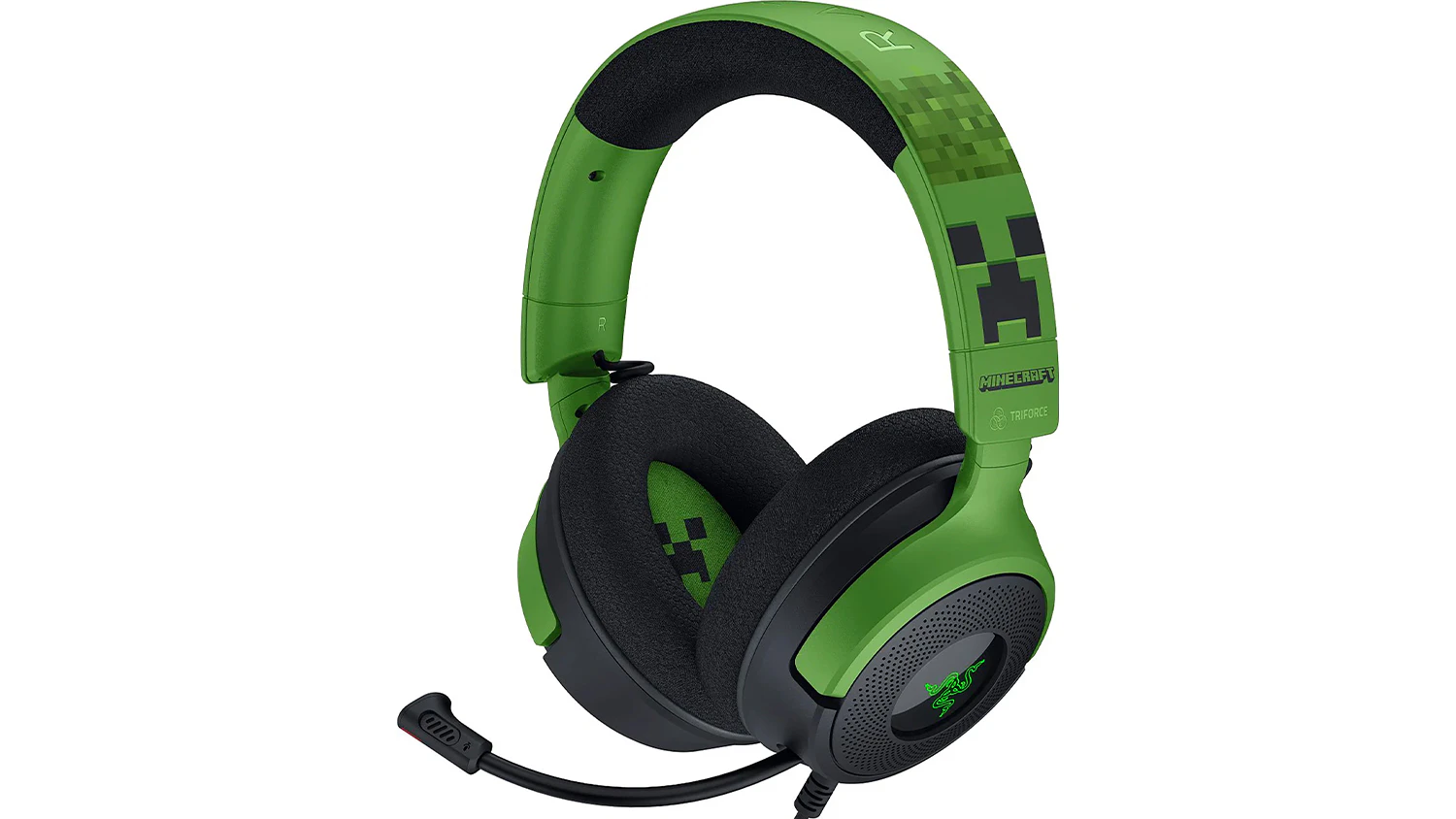 Herné slúchadlá Razer Kraken V4 X Minecraft Ed.