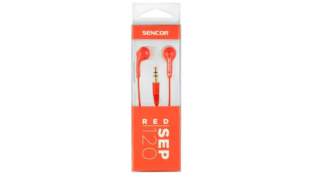 Slúchadlá Sencor SEP 120 Red_03