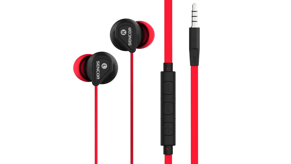 Sluch&aacute;tka Sencor SEP 172 VCM RED_01
