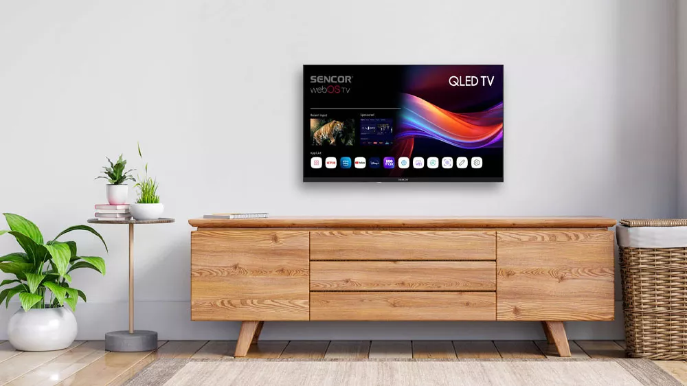 LED televize Sencor SLE 32S810B v interiéru_04