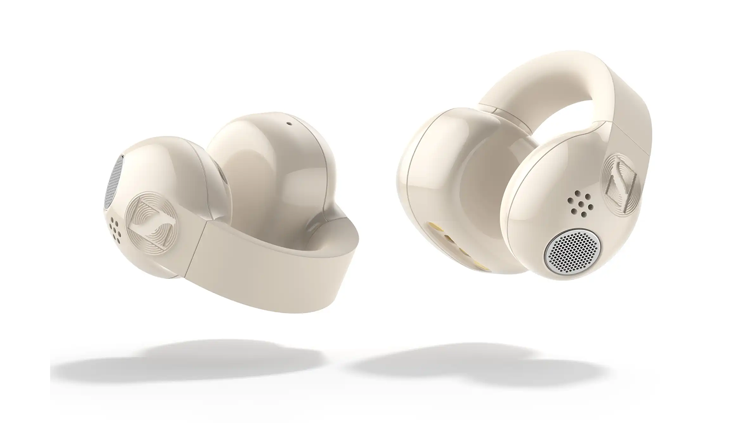 Bezdrátová sluchátka Sennheiser Accentum Clip krémová