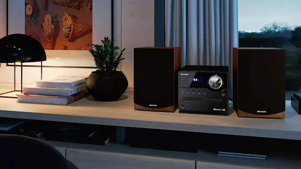 Mikrosyst&eacute;m Sharp XL-B512 BR v ob&yacute;vac&iacute;m pokoji_02