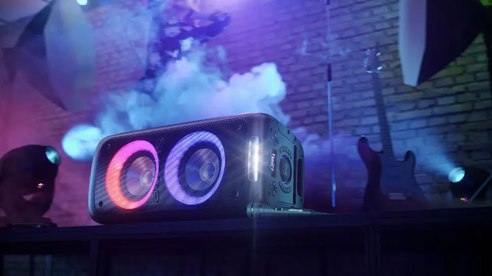 Bezdrátový reproduktor Sharp PS-949 XParty na párty_02