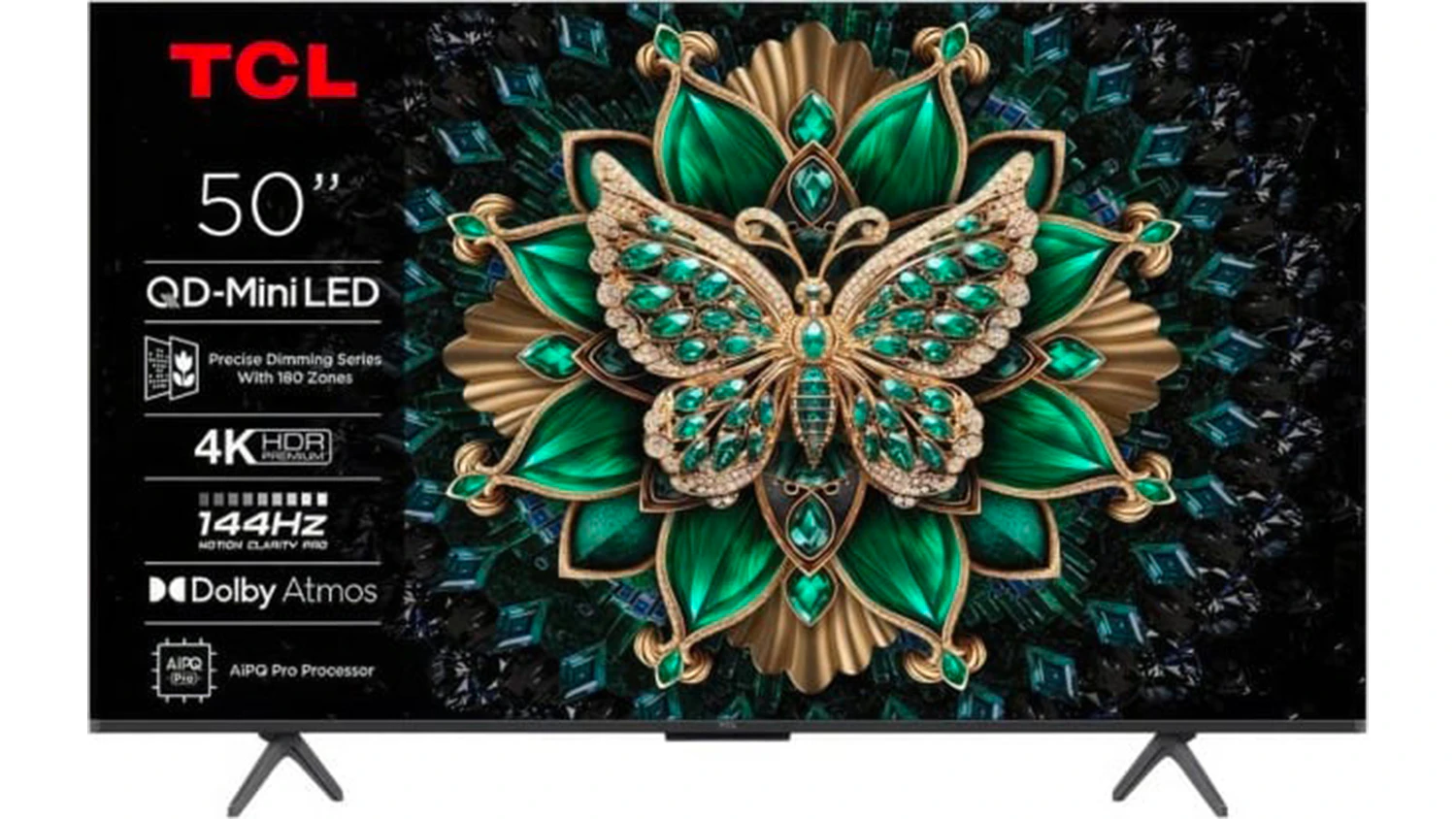 Mini LED SMART televize 65 TCL 50C69K čern&aacute;