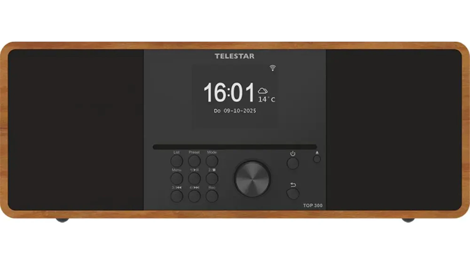 Internetové rádio Telestar TOP300, drevené