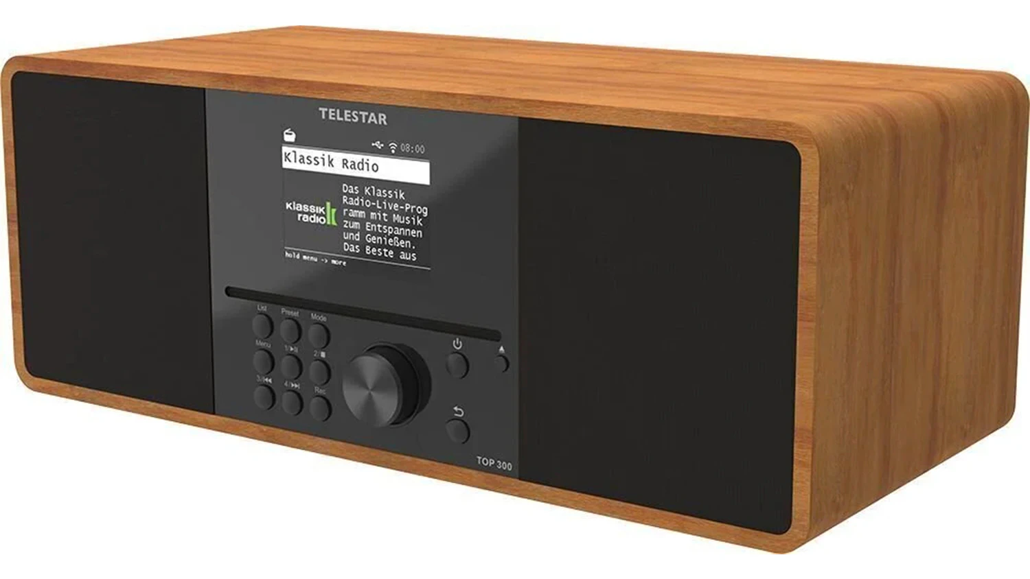 Telestar TOP300 šikmo zboku