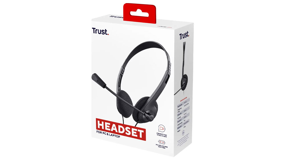 Sluchátka s mikrofonem Trust Chat Headset 24659_03