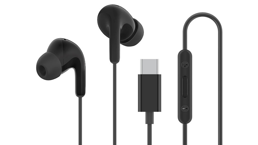 Drôtové slúchadlá Xiaomi Typ-C čierna_01
