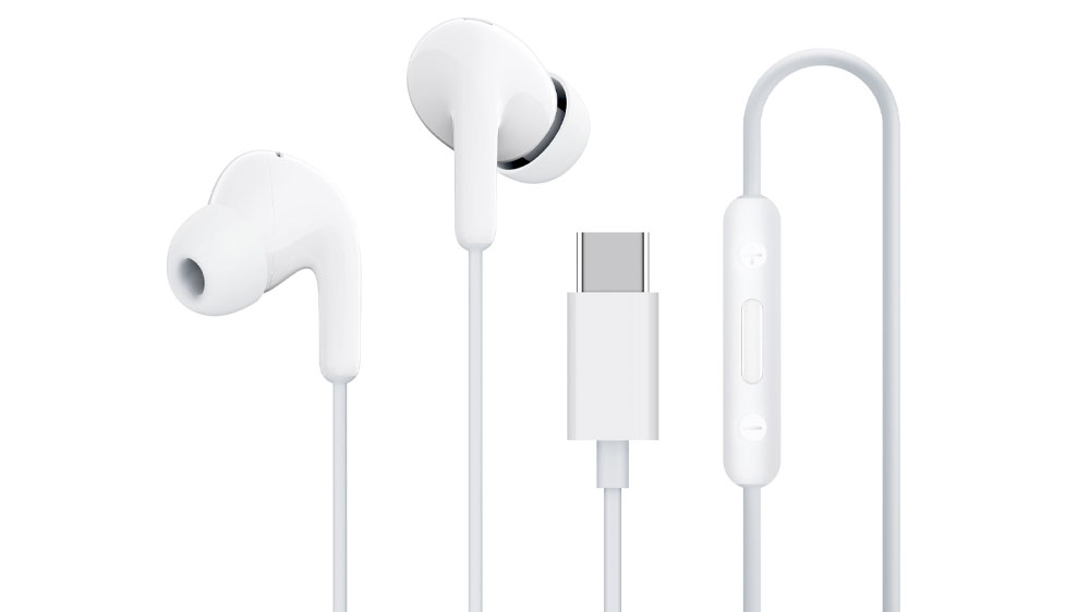 Drôtové slúchadlá Xiaomi Typ-C biela_01