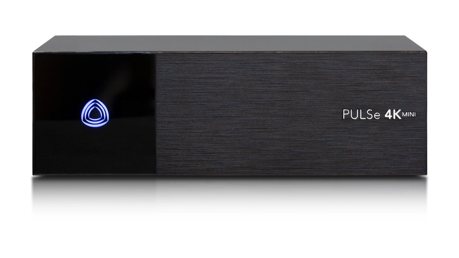 Satelitn&iacute; přij&iacute;mač AB PULSe 4K MINI SE na b&iacute;l&eacute;m pozad&iacute;