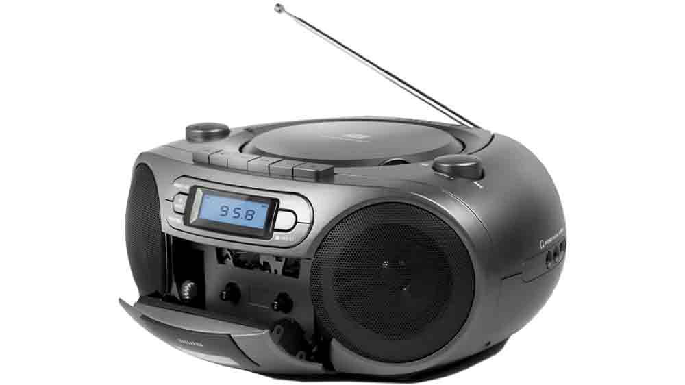 Rádiomagnetofón AIWA s anténou a kazetovou mechanikou _02