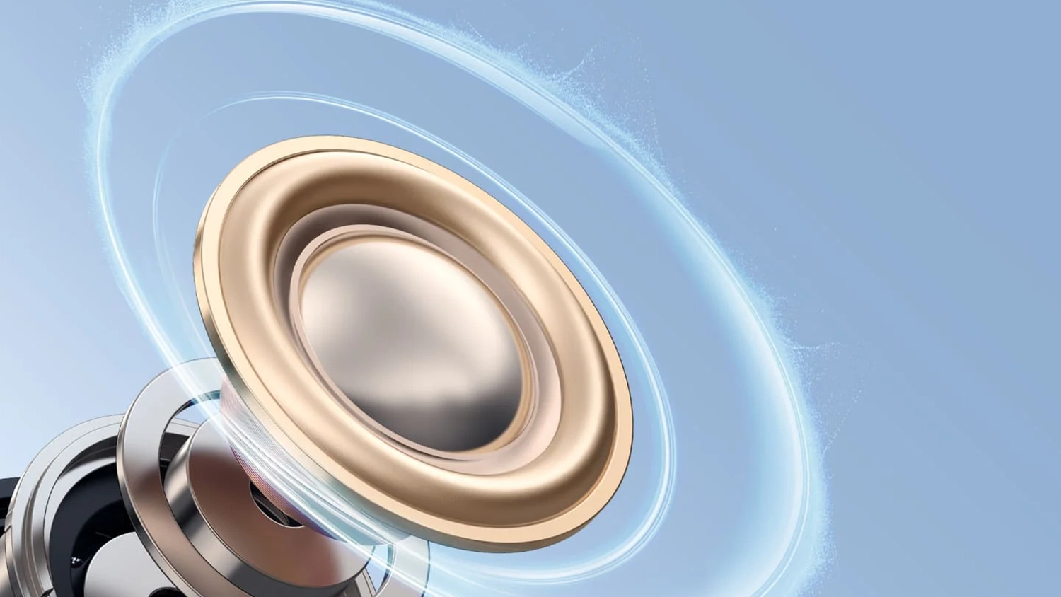 Detail bezdrôtových slúchadiel Anker Soundcore C50i