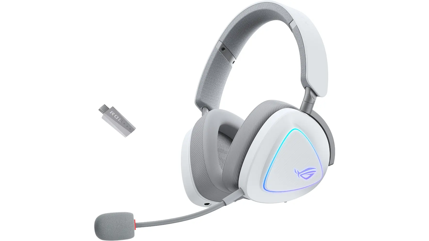 Hern&eacute; sl&uacute;chadl&aacute; Asus ROG Delta II White