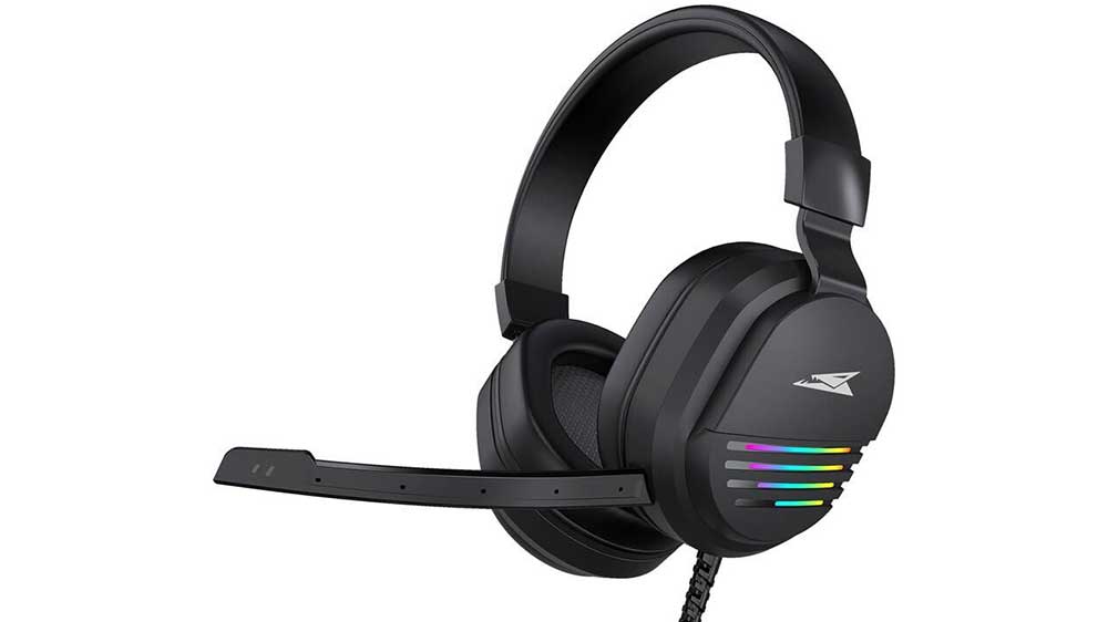 Herní headset PEARL Baracuda černý_01