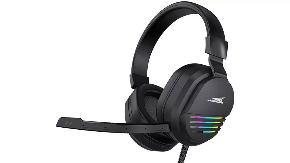 Herní headset PEARL Baracuda černý_01