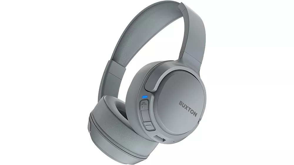 Uzavřen&aacute; bezdr&aacute;tov&aacute; sluch&aacute;tka Buxton BHP 7300 GREY