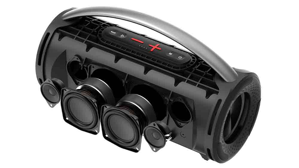 Rozložen&yacute; BT reproduktor Buxton BBS 650 FOXHILL_03