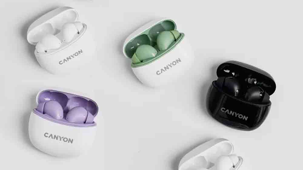 Barevné varianty sluchátek Canyon True Wireless Stereo Headset TWS-5_03