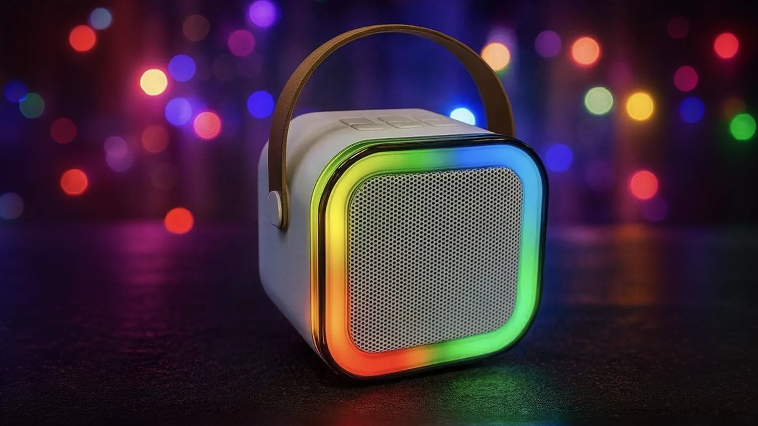 Dětské karaoke Carneo mini na barevném pozadí