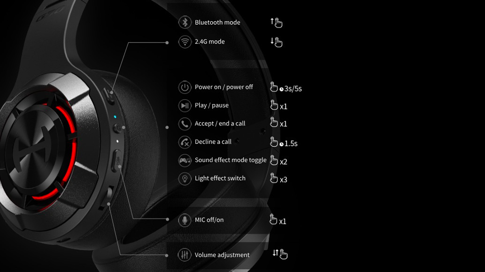 Ovládání herních sluchátek EDIFIER G30 S_03