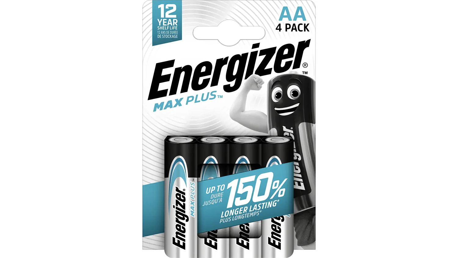Baterie Energizer MAX PLUS AA LR6 alkalick&eacute; 4ks v origin&aacute;ln&iacute;m balen&iacute;