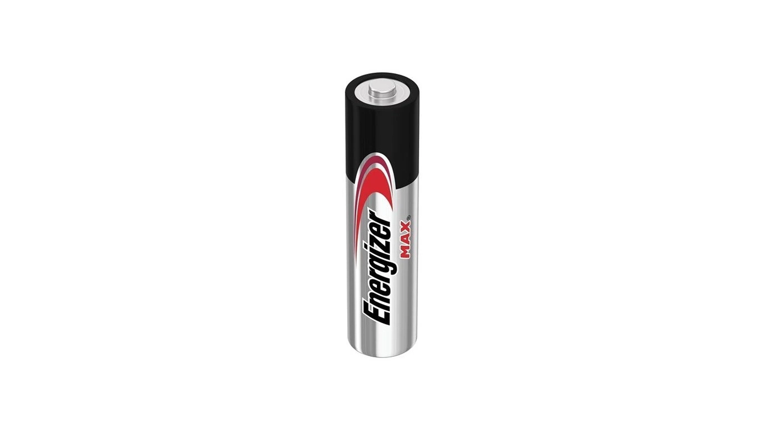 Alkalické baterie AA Energizer MAX E91BP-4 zobrazující detail jedné baterie