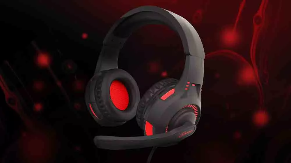 Headset Genesis Radon 610 na tmavém pozadí