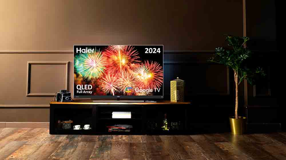 Televize Haier H98S900UX v interiéru_02