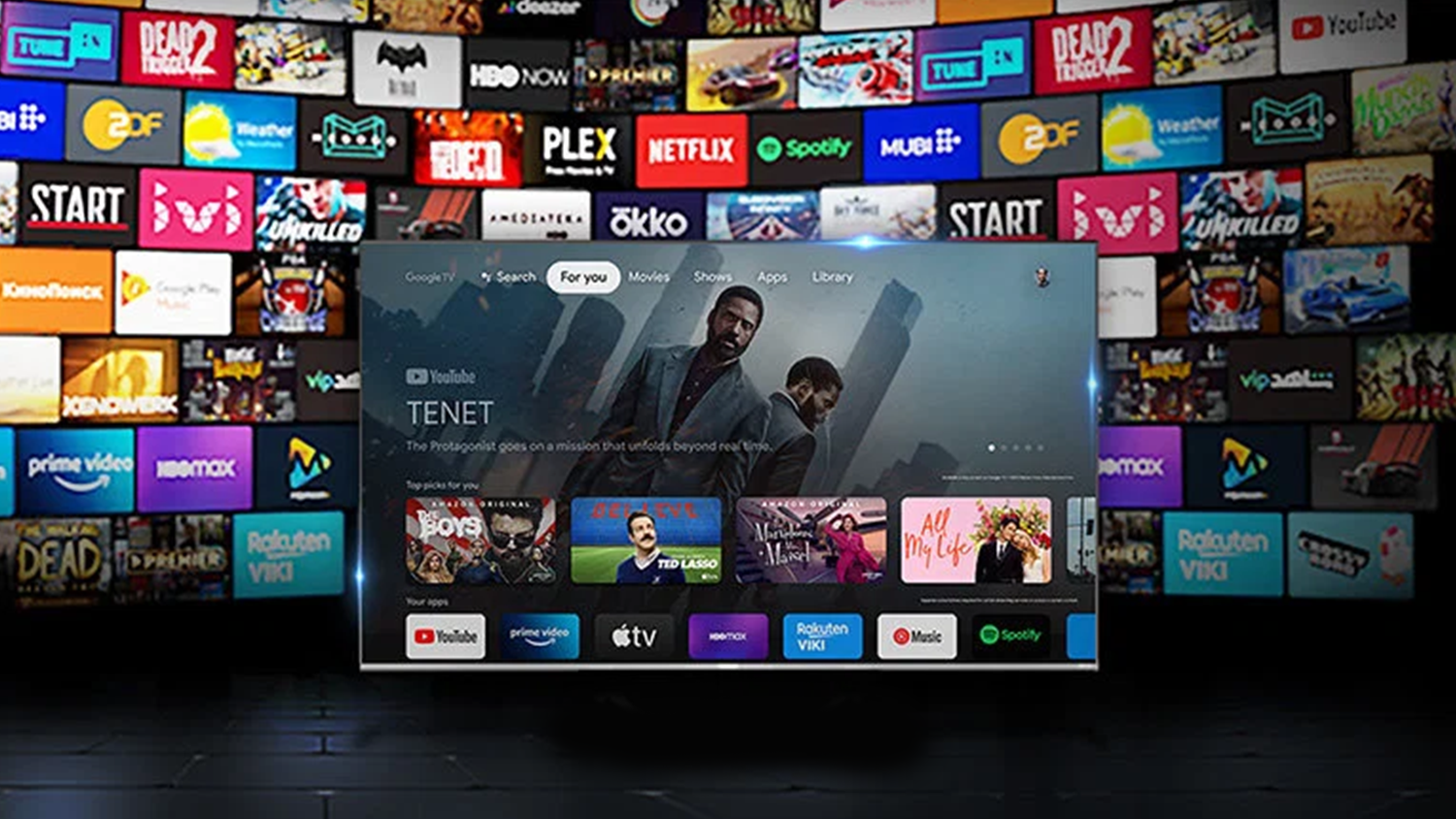 HQLED telev&iacute;zor Haier H98S900UX s platformou Google TV