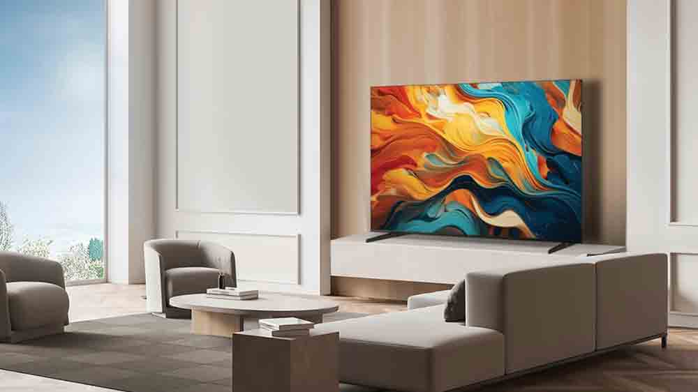 Televize Haier H43K85FUX v interiéru_02