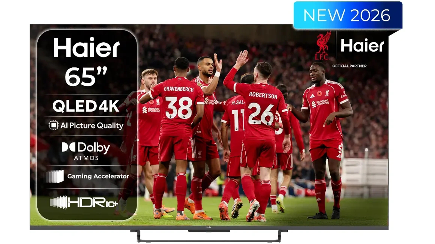Televize Haier H65S85GUX přední pohled
