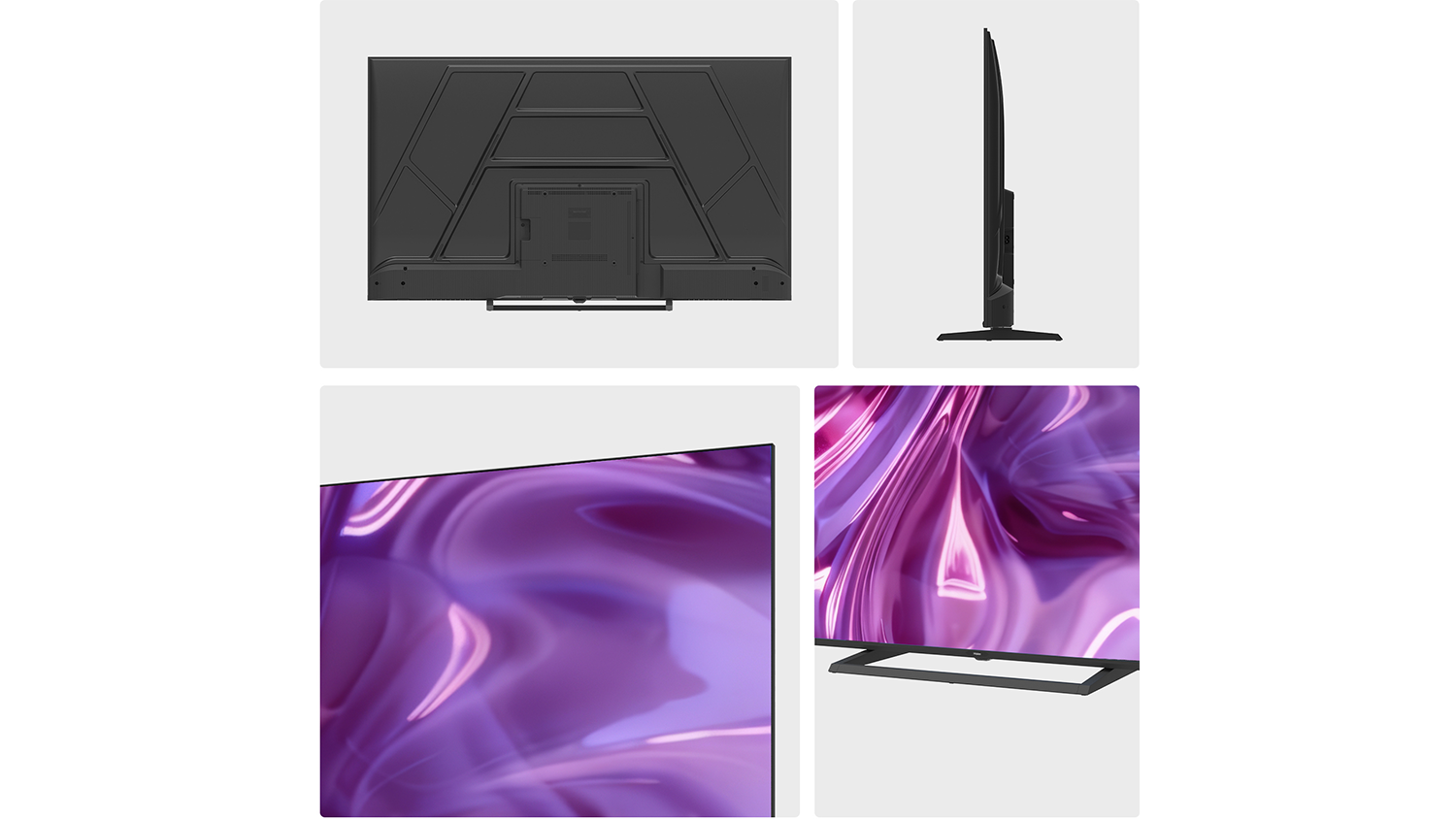 Televize Haier z různ&yacute;ch &uacute;hlů