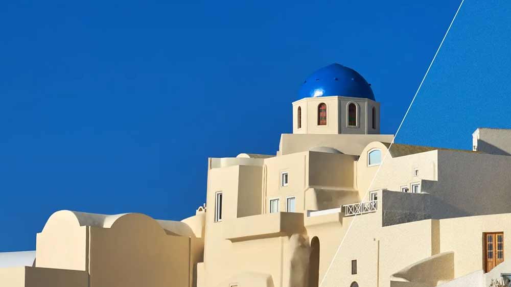 Porovnání obrazu s funkcí Noise Reduction a bez ní_03