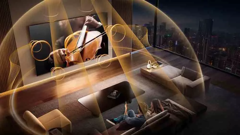 Vizualizácia integrovaného audio systému 4.1.2 Multi-Channel Surround