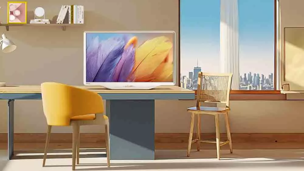 QLED Smart TV Hisense 32S5Q instalovaná v interiéru_02