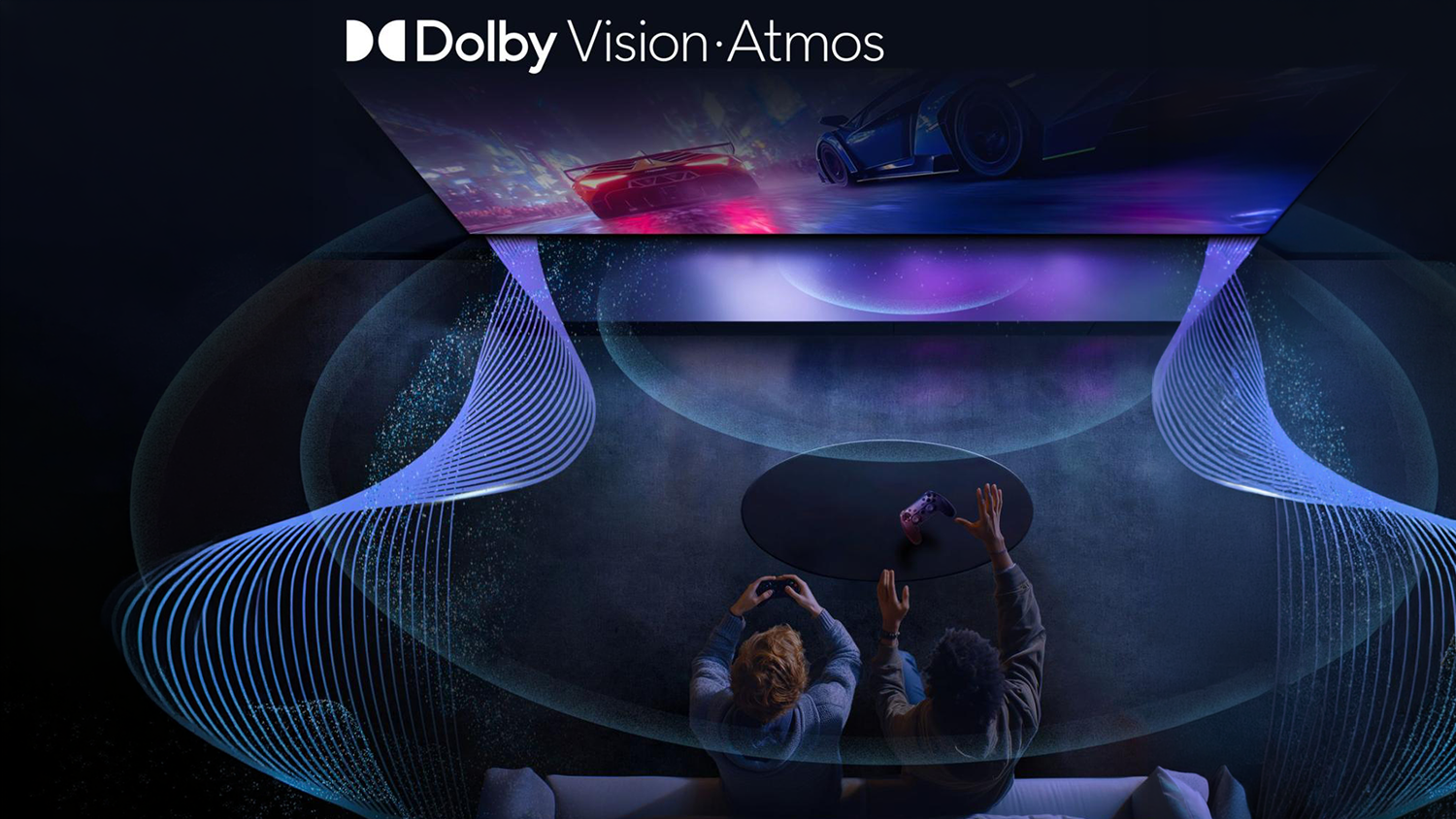 Vizualizace technologie Dolby Atmos