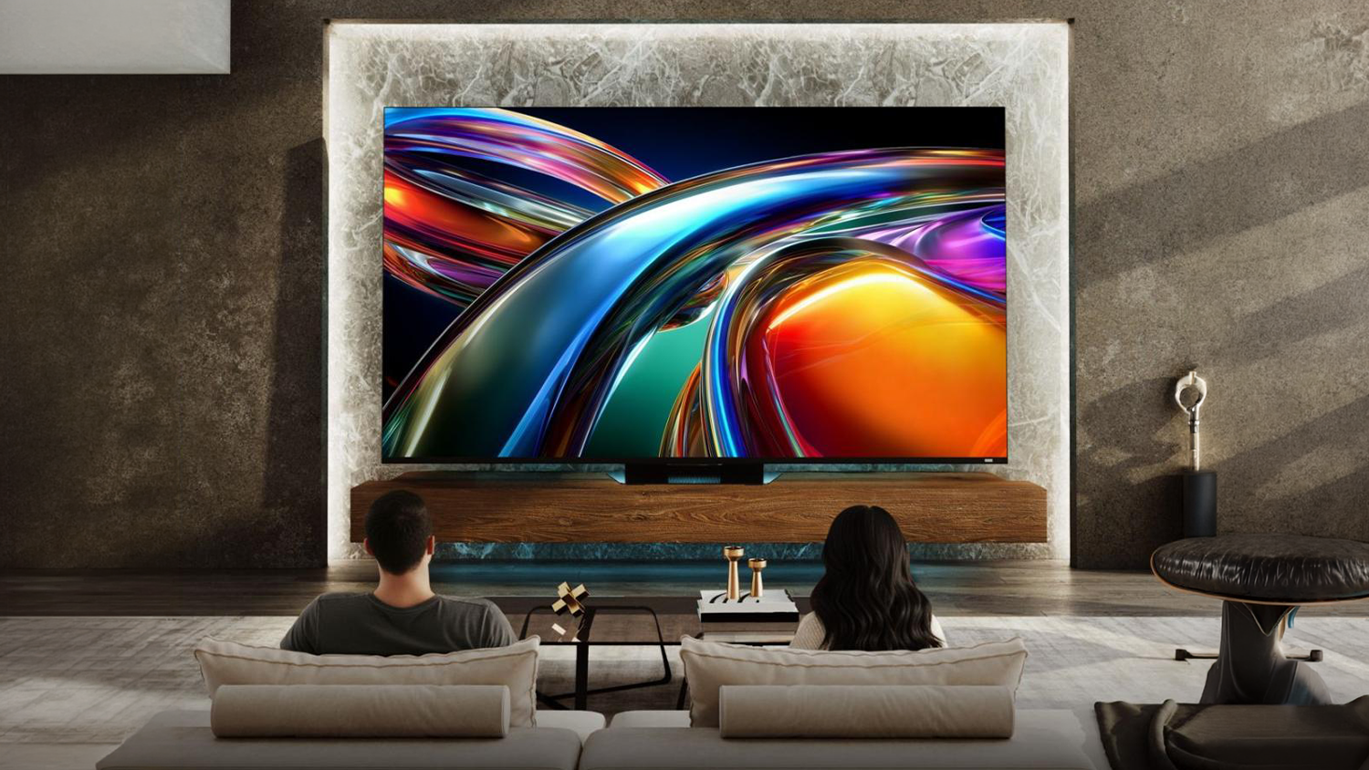 Televize Hisense v interiéru