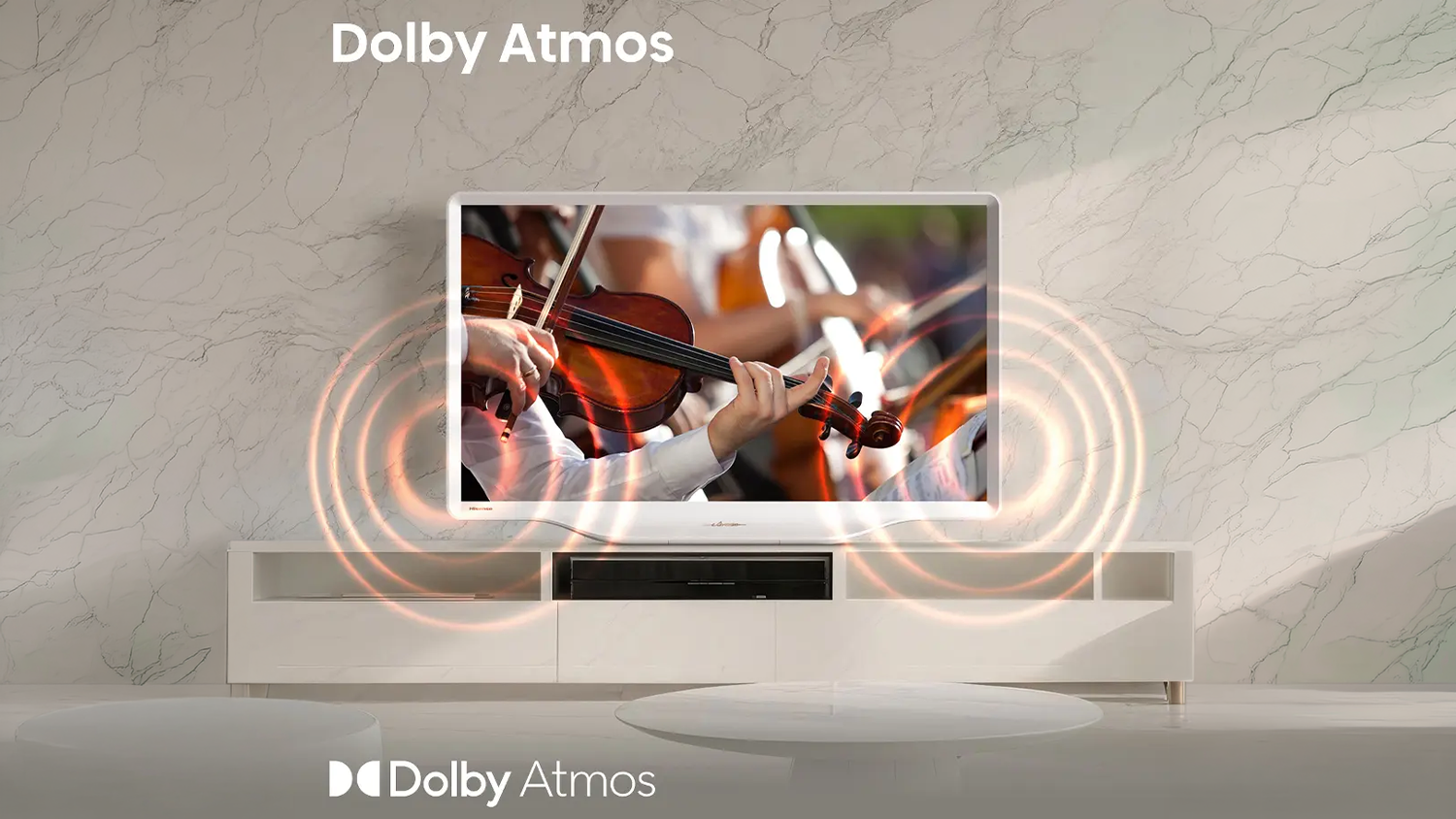 Zvuk Dolby Atmos na televízore Hisense