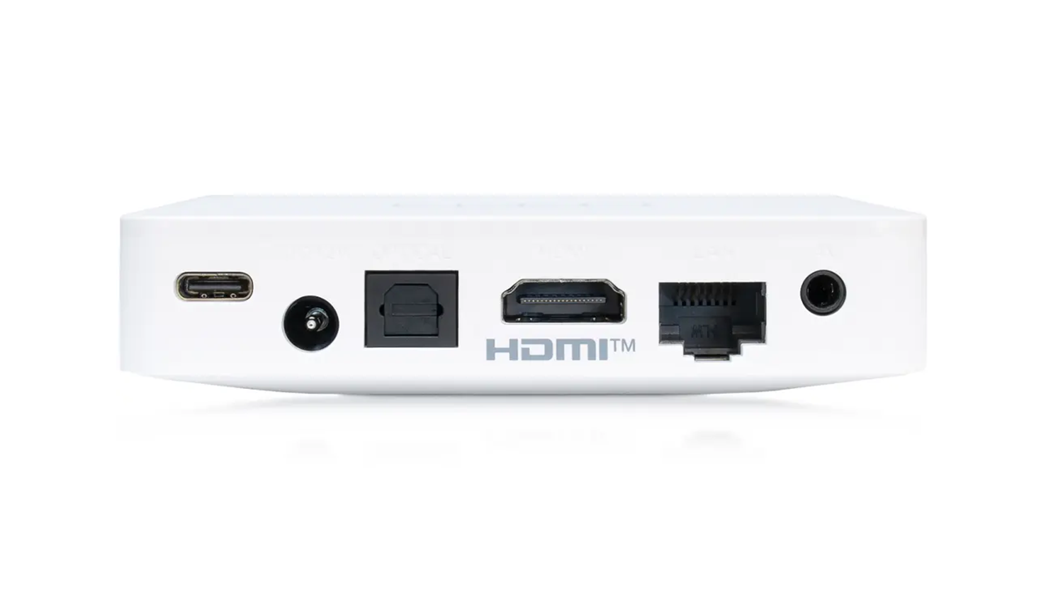 Streamovací box Homatics Box R Lite 4K zadní pohled