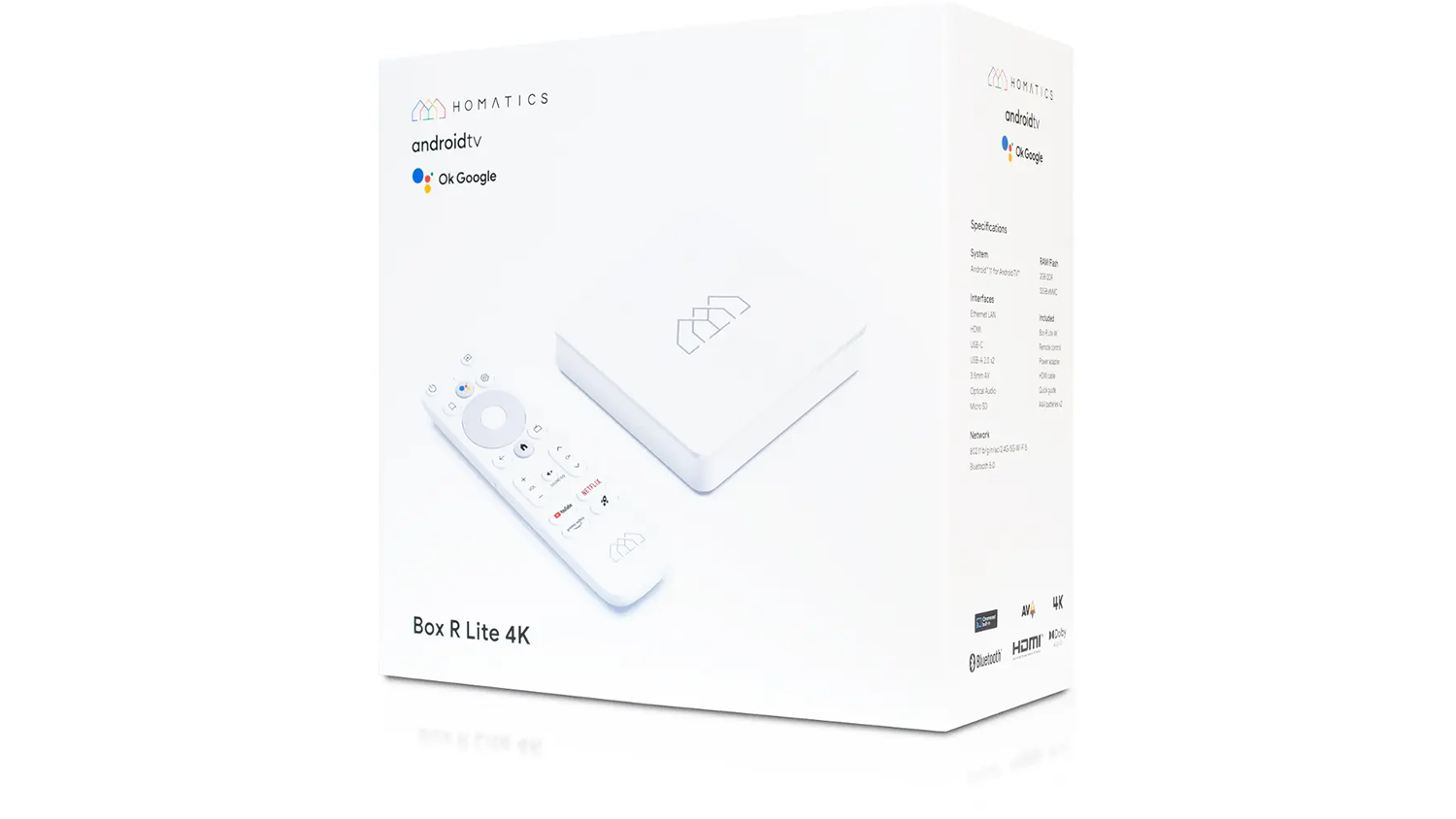 Streamovací box Homatics Box R Lite 4K box