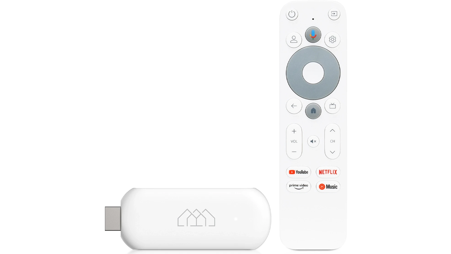 Multimedi&aacute;lne centrum Homatics Stick 4K Google TV